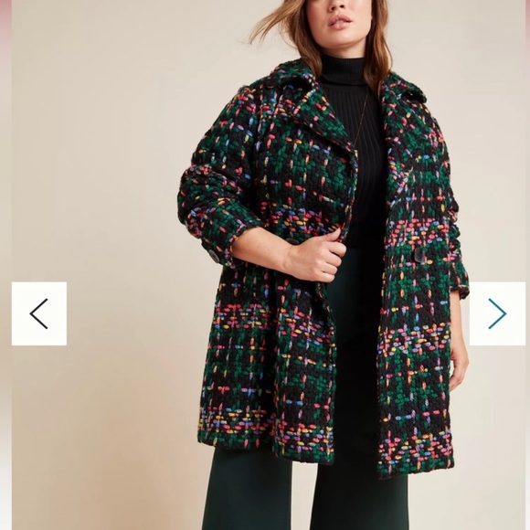 ANTHROPOLOGIE PEPALOVES Piccadilly Coat - Picture 3 of 6